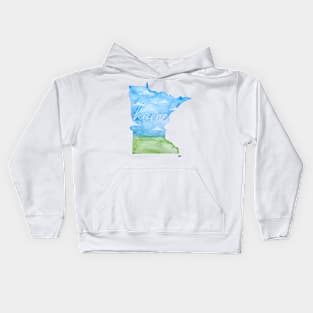 Minnesota Home State Kids Hoodie